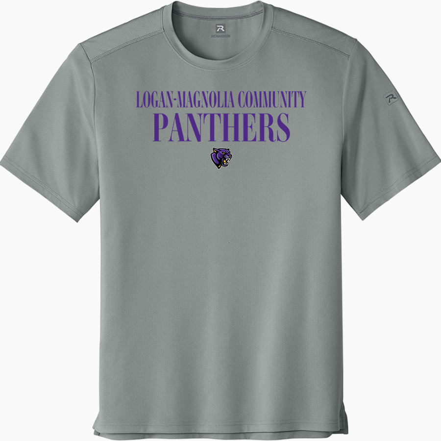 Logan-magnolia Community Panthers <span class="pdp-name-mascot">Logan-magnolia Community Panthers</span> Richardson Men's Clutch Short Sleeve Tee