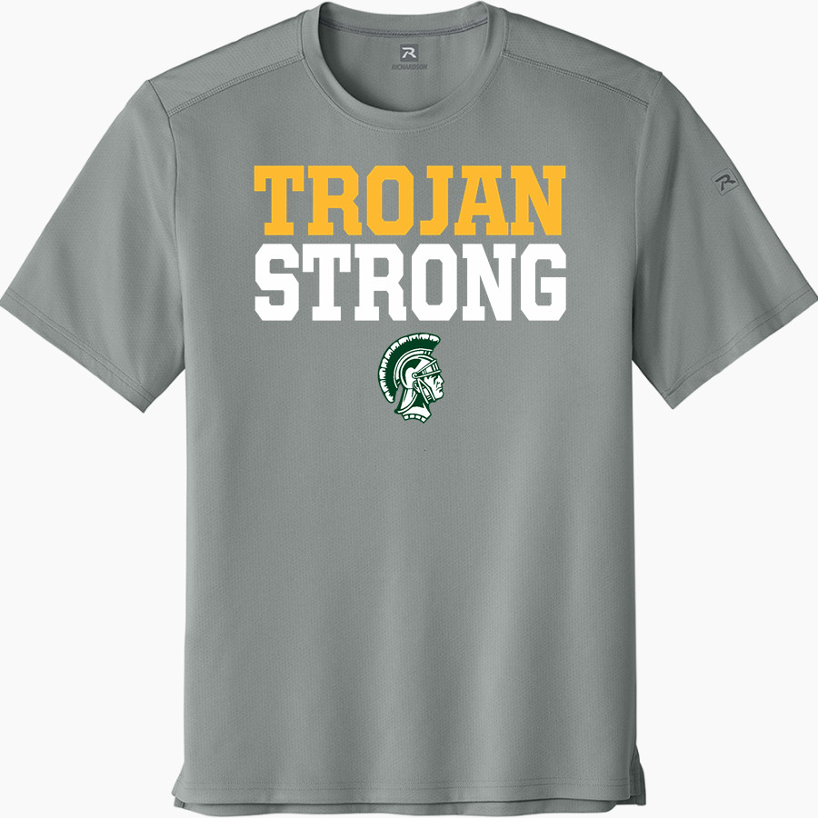 East Trojans <span class="pdp-name-mascot">East Trojans</span> Richardson Men's Clutch Short Sleeve Tee