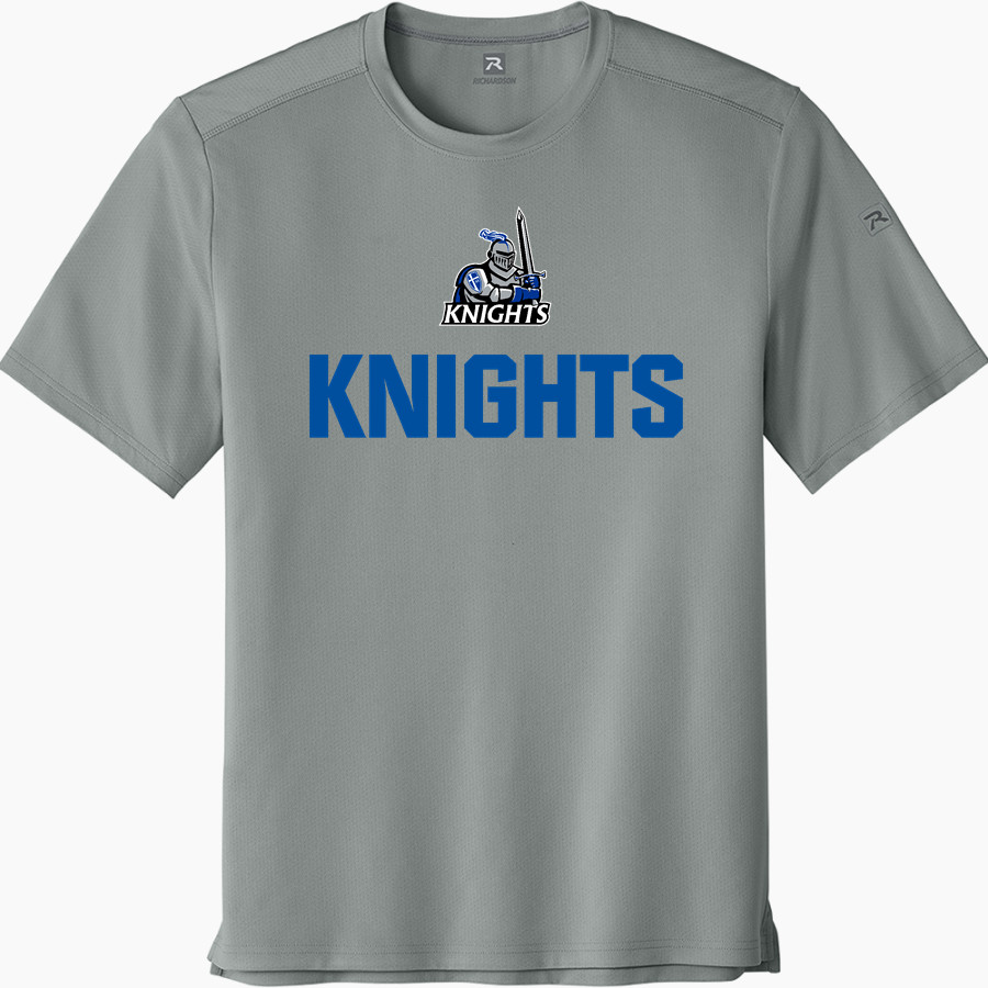 Marian Knights <span class="pdp-name-mascot">Marian High School Knights</span> Richardson Men's Clutch Short Sleeve Tee