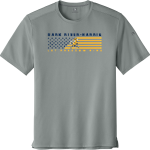 Bark River-Harris Broncos <span class="pdp-name-mascot">Bark-River Harris High School Broncos</span> Richardson Men's Clutch Short Sleeve Tee Front Thumbnail
