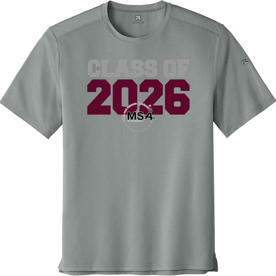 Math & Science Academy Dragons <span class="pdp-name-mascot">Math & Science Academy Dragons</span> Richardson Men's Clutch Short Sleeve Tee