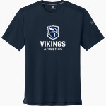 Berry Vikings <span class="pdp-name-mascot">Berry Vikings</span> Richardson Men's Clutch Short Sleeve Tee Front Thumbnail