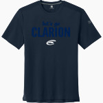 Clarion Golden Eagles <span class="pdp-name-mascot">Clarion - Penn West University Golden Eagles</span> Richardson Men's Clutch Short Sleeve Tee Front Thumbnail