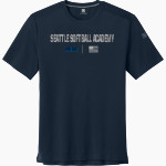 Seattle Softball Academy Seattle <span class="pdp-name-mascot">Seattle Softball Academy</span> Richardson Men's Clutch Short Sleeve Tee Front Thumbnail