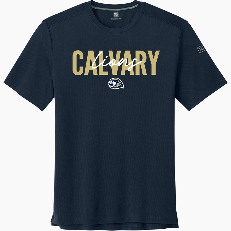 Calvary Lions <span class="pdp-name-mascot">Calvary Lions</span> Richardson Men's Clutch Short Sleeve Tee