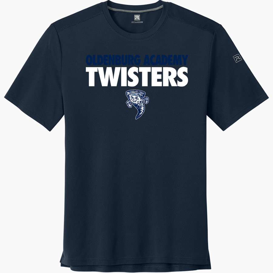 OLDENBURG ACADEMY TWISTERS <span class="pdp-name-mascot">OLDENBURG ACADEMY TWISTERS</span> Richardson Men's Clutch Short Sleeve Tee