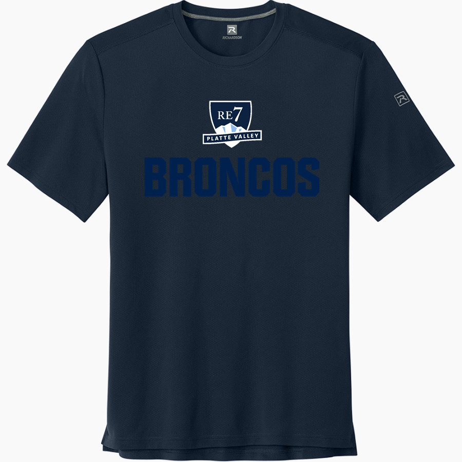 Platte Valley Colts <span class="pdp-name-mascot">Platte Valley Colts</span> Richardson Men's Clutch Short Sleeve Tee