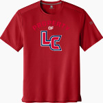 Liberty Creek Wolves <span class="pdp-name-mascot">Liberty Creek Wolves</span> Richardson Men's Clutch Short Sleeve Tee Front Thumbnail