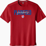 Plainfield Quakers <span class="pdp-name-mascot">Plainfield Quakers</span> Richardson Men's Clutch Short Sleeve Tee Front Thumbnail