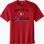 Eleva-Strum Cardinals <span class="pdp-name-mascot">Eleva-Strum Cardinals</span> Richardson Men's Clutch Short Sleeve Tee Front Thumbnail