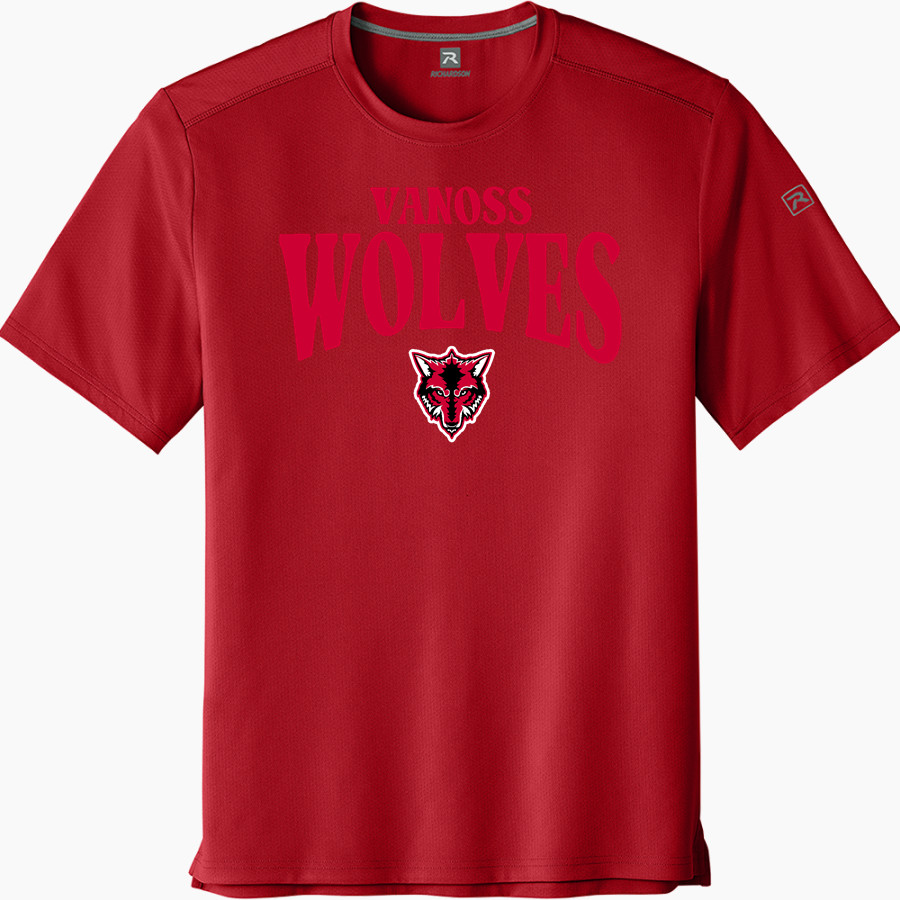 VANOSS HIGH SCHOOL WOLVES <span class="pdp-name-mascot">VANOSS WOLVES</span> Richardson Men's Clutch Short Sleeve Tee