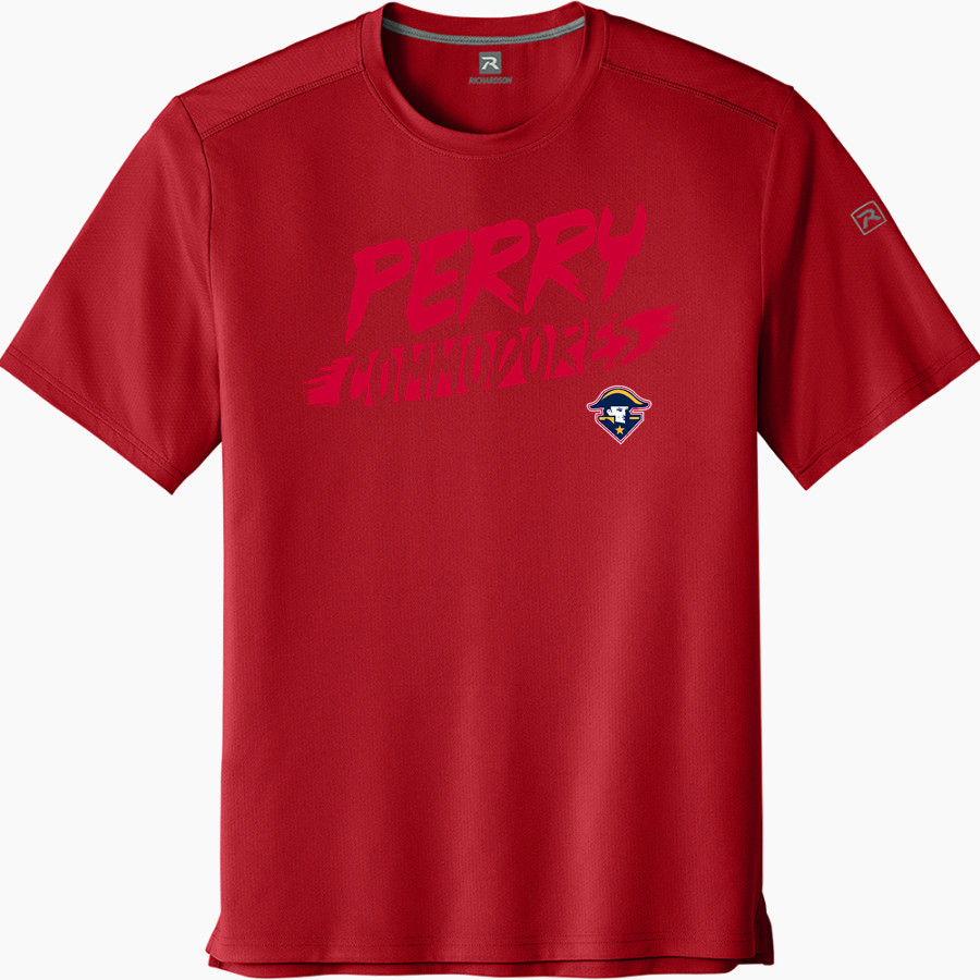 PERRY HIGH SCHOOL COMMODORES <span class="pdp-name-mascot">PERRY COMMODORES</span> Richardson Men's Clutch Short Sleeve Tee
