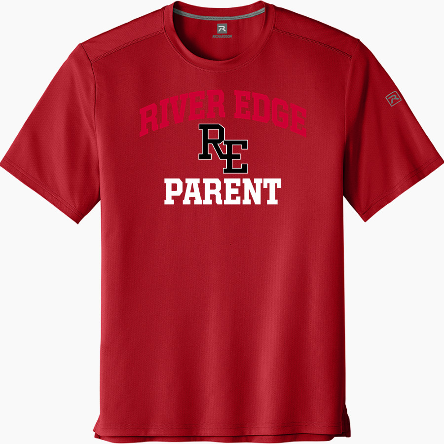 River Edge Little League <span class="pdp-name-mascot">River Edge Little League</span> Richardson Men's Clutch Short Sleeve Tee