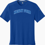 Henry Ford Hawks <span class="pdp-name-mascot">Henry Ford College Hawks</span> Richardson Men's Clutch Short Sleeve Tee Front Thumbnail