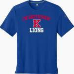 THE KING'S ACADEMY LIONS <span class="pdp-name-mascot">THE KING'S ACADEMY LIONS</span> Richardson Men's Clutch Short Sleeve Tee Front Thumbnail
