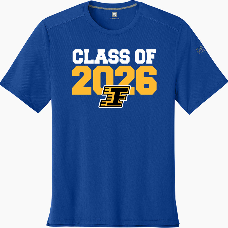 FARRELL HIGH SCHOOL STEELERS <span class="pdp-name-mascot">FARRELL STEELERS</span> Richardson Men's Clutch Short Sleeve Tee
