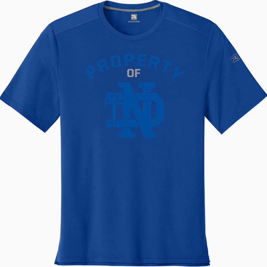 Notre Dame Bulldogs <span class="pdp-name-mascot">Notre Dame Bulldogs</span> Richardson Men's Clutch Short Sleeve Tee