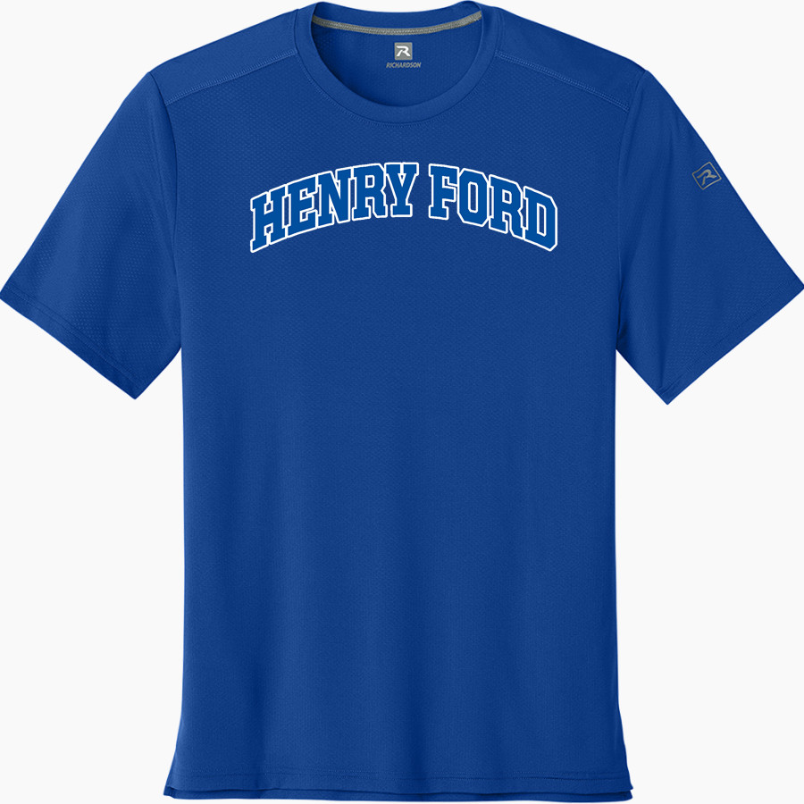 Henry Ford Hawks <span class="pdp-name-mascot">Henry Ford College Hawks</span> Richardson Men's Clutch Short Sleeve Tee