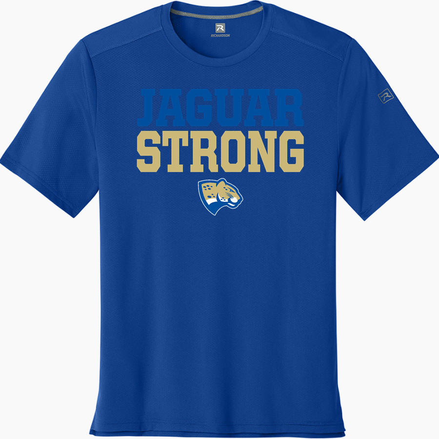 Divine Savior Academy Jaguars <span class="pdp-name-mascot">Divine Savior Academy Jaguars</span> Richardson Men's Clutch Short Sleeve Tee