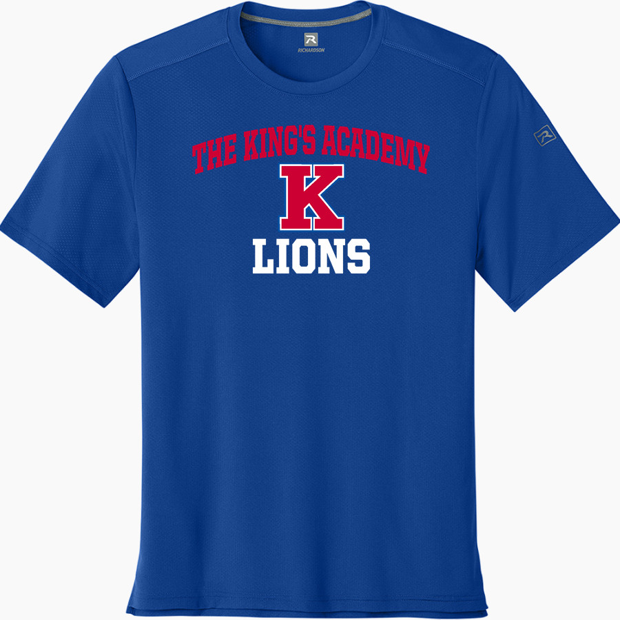 THE KING'S ACADEMY LIONS <span class="pdp-name-mascot">THE KING'S ACADEMY LIONS</span> Richardson Men's Clutch Short Sleeve Tee