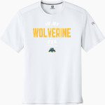 SIMEON CAREER ACADEMY HIGH SCHOOL WOLVERINES <span class="pdp-name-mascot">SIMEON WOLVERINES</span> Richardson Men's Clutch Short Sleeve Tee Front Thumbnail