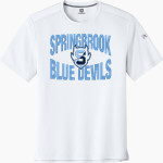 Springbrook Blue Devils <span class="pdp-name-mascot">Springbrook Blue Devils</span> Richardson Men's Clutch Short Sleeve Tee Front Thumbnail