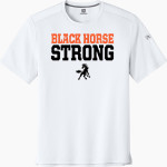 Schuylerville Horses <span class="pdp-name-mascot">Schuylerville Black Horses</span> Richardson Men's Clutch Short Sleeve Tee Front Thumbnail