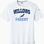 WILLOWS ACADEMY Eagles <span class="pdp-name-mascot">Willows Eagles</span> Richardson Men's Clutch Short Sleeve Tee Front Thumbnail