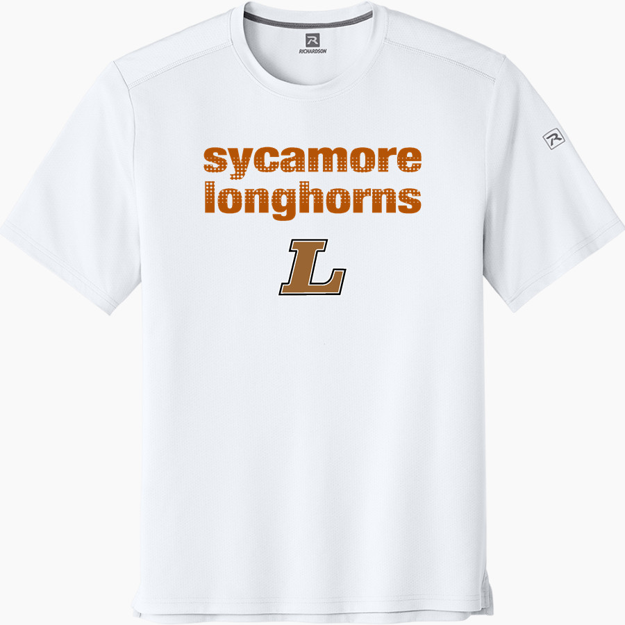Sycamore Longhorns <span class="pdp-name-mascot">Sycamore Elementary School Longhorns</span> Richardson Men's Clutch Short Sleeve Tee