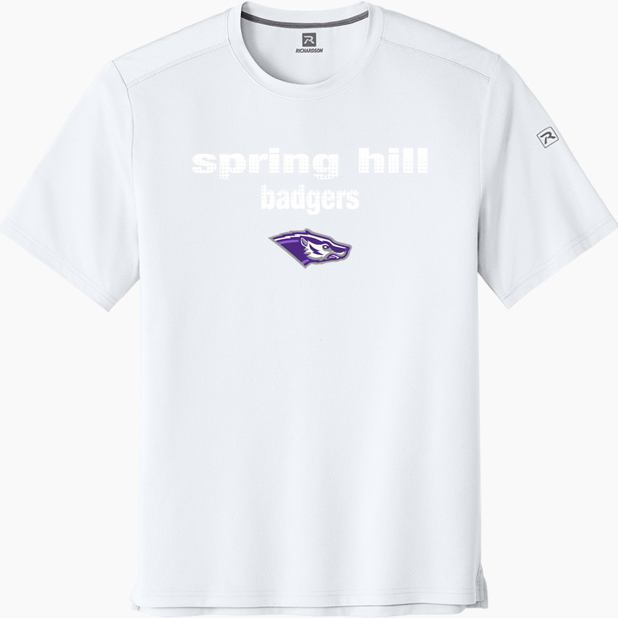 Spring Hill Badgers <span class="pdp-name-mascot">Spring Hill Badgers</span> Richardson Men's Clutch Short Sleeve Tee