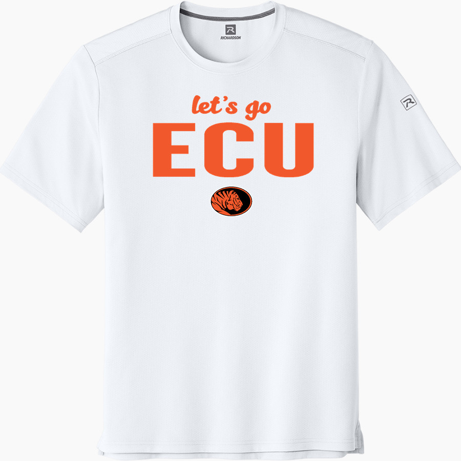 ECU Tigers <span class="pdp-name-mascot">East Central Tigers</span> Richardson Men's Clutch Short Sleeve Tee