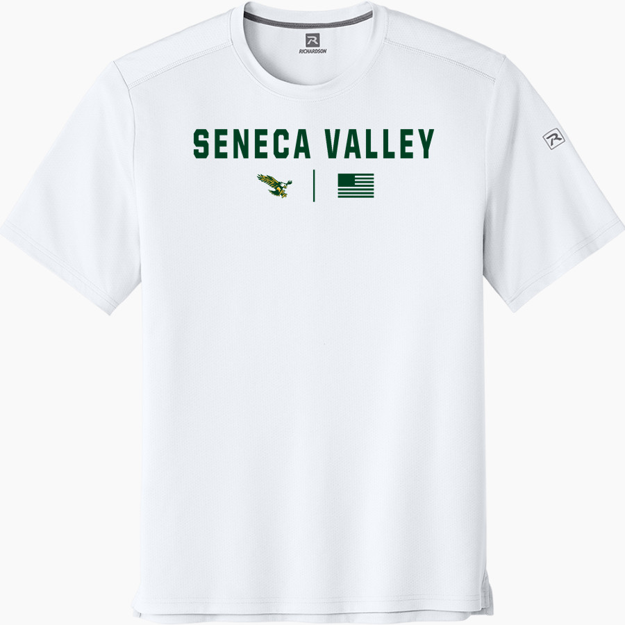 Seneca Valley Screaming Eagles <span class="pdp-name-mascot">Seneca Valley Screaming Eagles</span> Richardson Men's Clutch Short Sleeve Tee