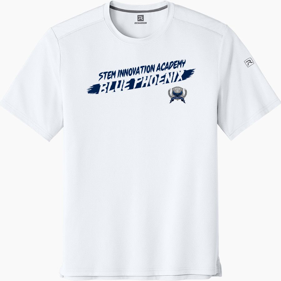 STEM Innovation Academy of the Oranges we rise together <span class="pdp-name-mascot">STEM Phoenix</span> Richardson Men's Clutch Short Sleeve Tee
