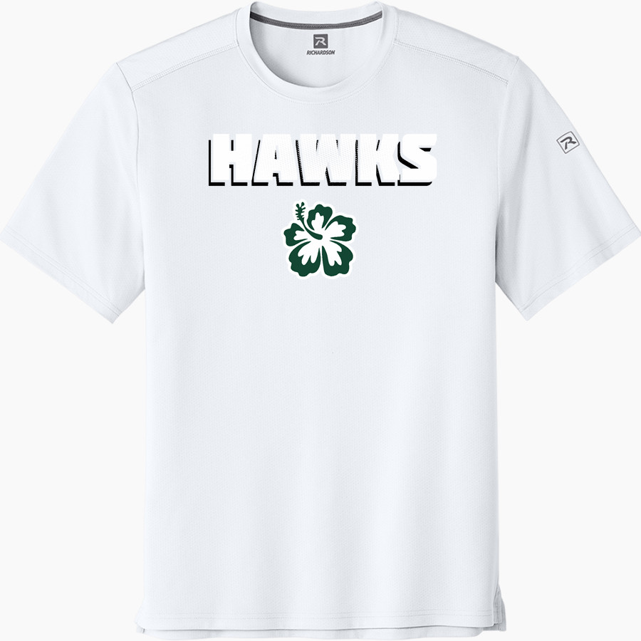 APIS Hawks <span class="pdp-name-mascot">Asia Pacific International GreenHawks</span> Richardson Men's Clutch Short Sleeve Tee