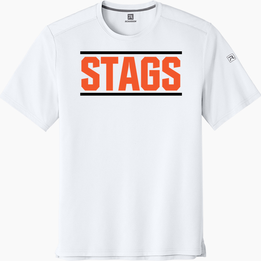 KINGSLEY HIGH SCHOOL STAGS <span class="pdp-name-mascot">KINGSLEY AREA STAGS</span> Richardson Men's Clutch Short Sleeve Tee