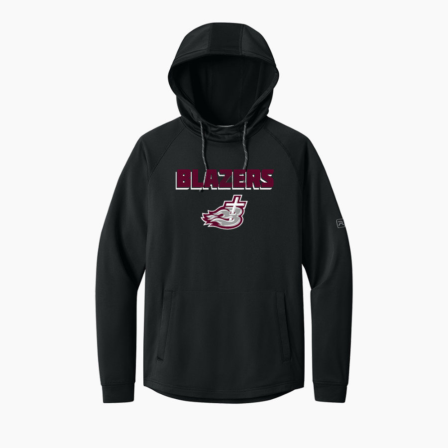 NEW Lutheran BLAZERS <span class="pdp-name-mascot">NORTHEASTERN WI LUTHERAN BLAZERS</span> Richardson Men's Charge Performance Fleece Long Sleeve Hoodie