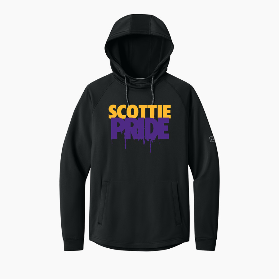 Ballston Spa Scotties The Official Online Store <span class="pdp-name-mascot">Baaston Spa Scotties</span> Richardson Men's Charge Performance Fleece Long Sleeve Hoodie