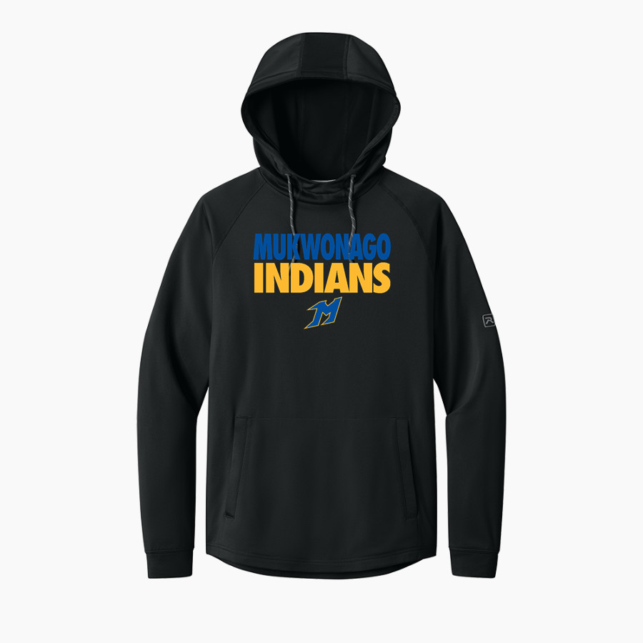 MUKWONAGO HIGH SCHOOL INDIANS <span class="pdp-name-mascot">MUKWONAGO INDIANS</span> Richardson Men's Charge Performance Fleece Long Sleeve Hoodie