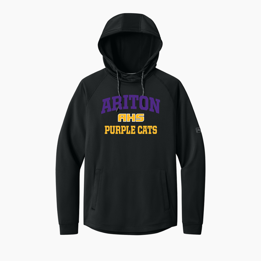 Ariton Purple Cats <span class="pdp-name-mascot">Ariton Purple Cats</span> Richardson Men's Charge Performance Fleece Long Sleeve Hoodie