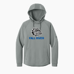 FALL RIVER HIGH SCHOOL BULLDOGS <span class="pdp-name-mascot">FALL RIVER BULLDOGS</span> Richardson Men's Charge Performance Fleece Long Sleeve Hoodie Front Thumbnail