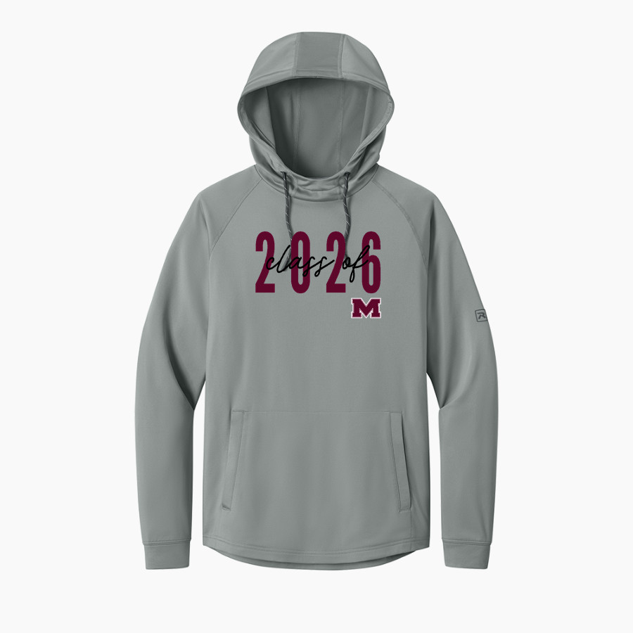 MILLBURY SR HIGH SCHOOL WOOLIES <span class="pdp-name-mascot">MILLBURY MEMORIAL WOOLIES</span> Richardson Men's Charge Performance Fleece Long Sleeve Hoodie