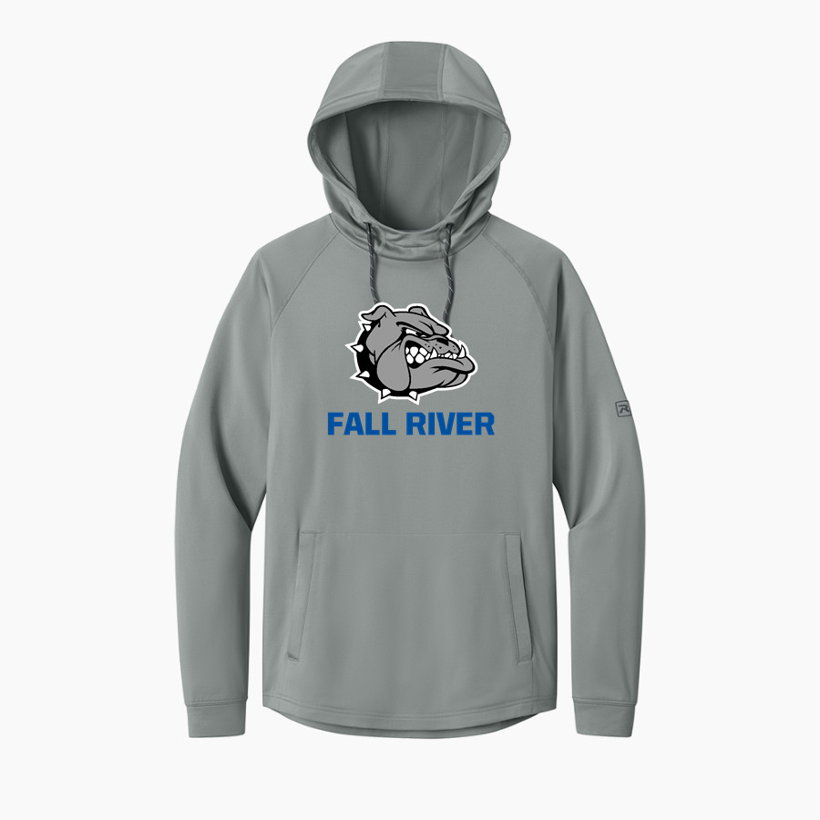 FALL RIVER HIGH SCHOOL BULLDOGS <span class="pdp-name-mascot">FALL RIVER BULLDOGS</span> Richardson Men's Charge Performance Fleece Long Sleeve Hoodie