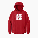 UW River Falls Falcons <span class="pdp-name-mascot">UW River Falls Falcons</span> Richardson Men's Charge Performance Fleece Long Sleeve Hoodie Front Thumbnail