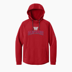 WESTFALL HIGH SCHOOL MUSTANGS <span class="pdp-name-mascot">WESTFALL MUSTANGS</span> Richardson Men's Charge Performance Fleece Long Sleeve Hoodie Front Thumbnail