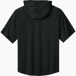 Shark Research & Conservation The Official Online Store <span class="pdp-name-mascot">SRC Sharks</span> Richardson Men's Charge Performance Fleece Short Sleeve Hoodie Back Thumbnail