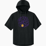 Ballston Spa Scotties The Official Online Store <span class="pdp-name-mascot">Baaston Spa Scotties</span> Richardson Men's Charge Performance Fleece Short Sleeve Hoodie Front Thumbnail