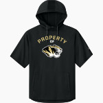 DEKALB HIGH SCHOOL TIGERS <span class="pdp-name-mascot">DEKALB TIGERS</span> Richardson Men's Charge Performance Fleece Short Sleeve Hoodie Front Thumbnail
