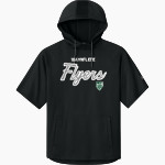WAYNFLETE SCHOOL FLYERS <span class="pdp-name-mascot">WAYNFLETE FLYERS</span> Richardson Men's Charge Performance Fleece Short Sleeve Hoodie Front Thumbnail
