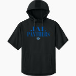 JAL HIGH SCHOOL PANTHERS <span class="pdp-name-mascot">JAL PANTHERS</span> Richardson Men's Charge Performance Fleece Short Sleeve Hoodie Front Thumbnail