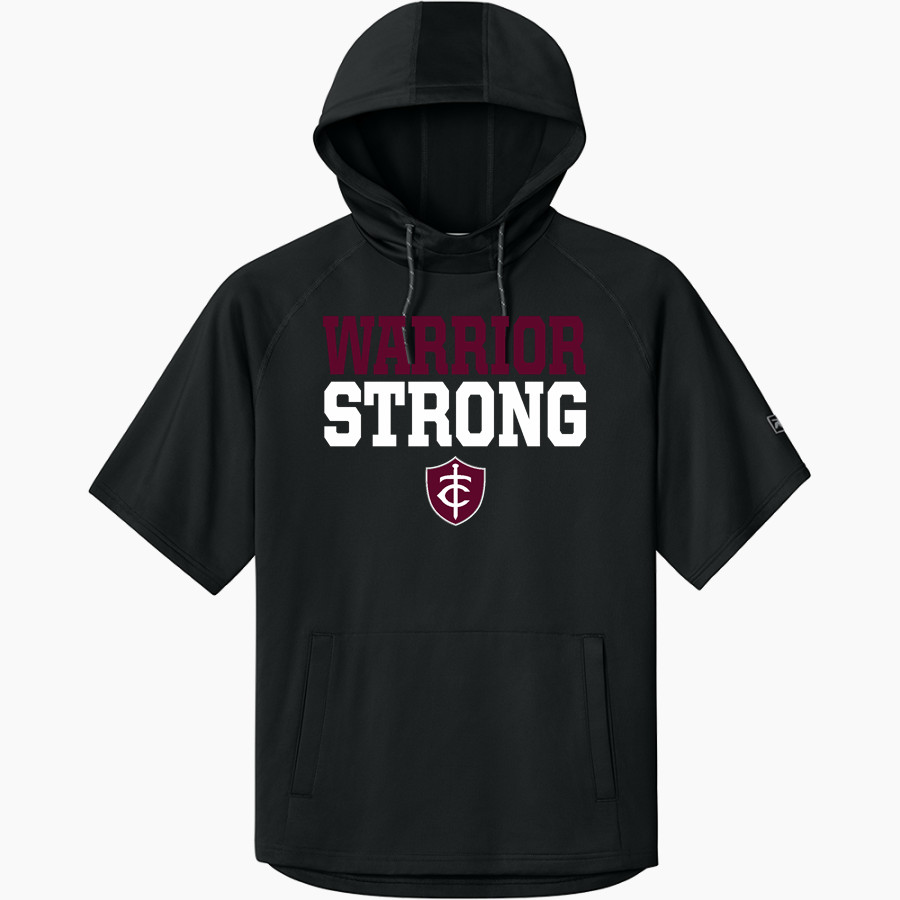 Trinity Warriors <span class="pdp-name-mascot">Trinity Christian Warriors</span> Richardson Men's Charge Performance Fleece Short Sleeve Hoodie